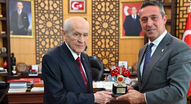 Fenerbahçe Başkanı Koç'tan MHP Lideri Bahçeli'ye Ziyaret