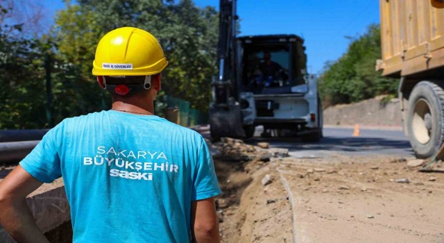 Geyvenin 6 mahallesine 10 bin metrelik yeni içme suyu hattı