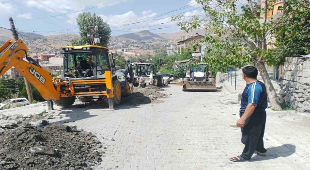 Hakkaride sondaj tekniği ile doğalgaz verildi