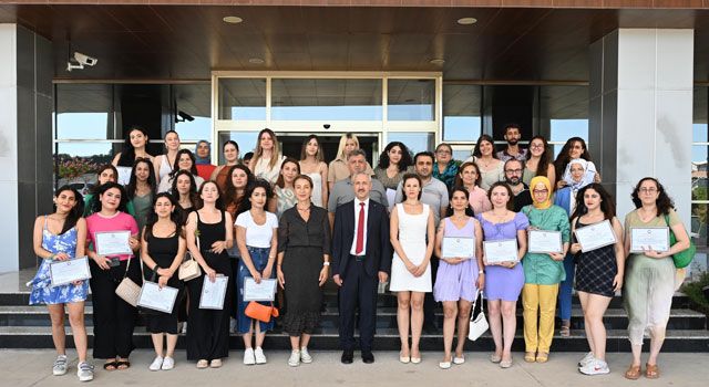 Hatay Yeni Medya Eğitim Programı Sertifika Töreni Gerçekleştirildi