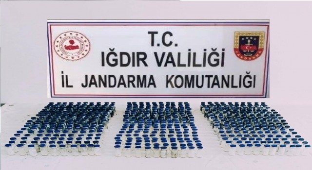 Iğdır İl Jandarma Komutanlığından kaçak botoks ilaçları operasyonu