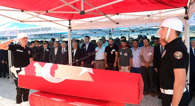 Kahramanmaraş Şehidini Uğurladı
