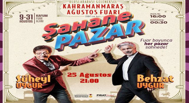 Kahramanmaraş’ta “Şahane Pazar” Coşkusu Yeniden Yaşanacak