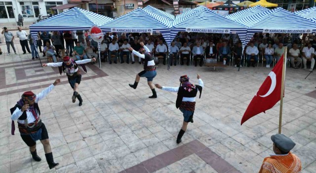 Karacasuda festival coşkusu başladı