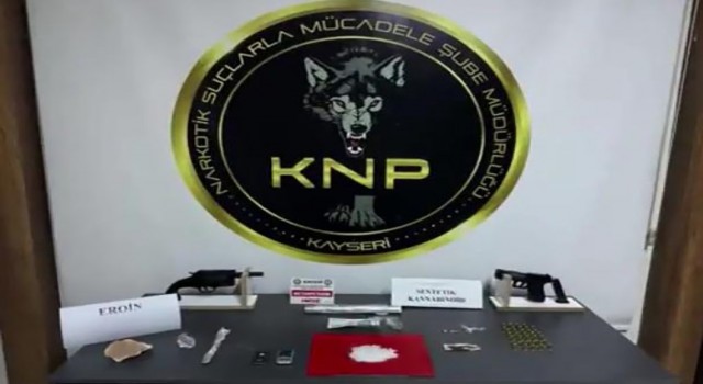 Kayseride torbacı operasyonu: 1 gözaltı