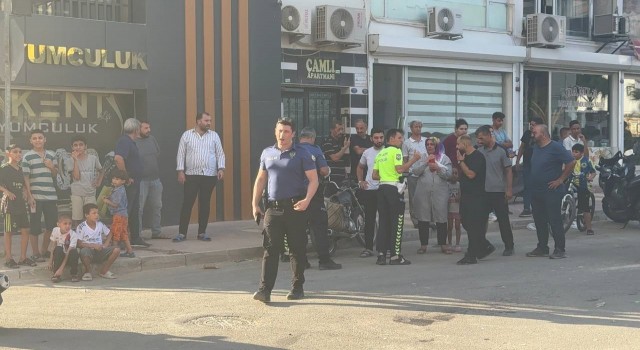 Kiliste motosiklet ile otomobil çarpıştı: 2 yaralı