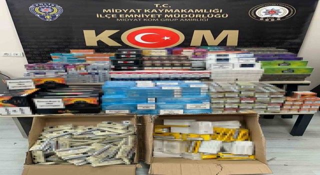 Mardinde kaçakçılık operasyonlarında 2 kişiye adli işlem
