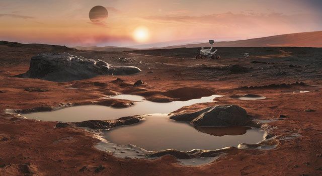 Mars'ta Sıvı Su Rezervuarı Keşfedildi