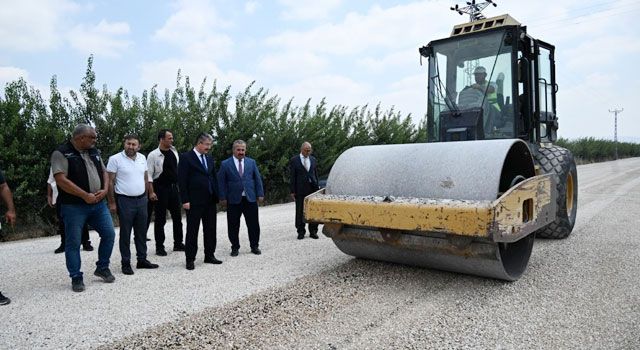 Osmaniye Valisi Dr. Erdinç Yılmaz Yol Yapım Çalışmalarını İnceledi