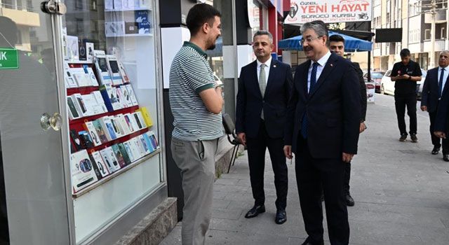 Osmaniye Valisi Yılmaz Esnafları Ziyaret Etti