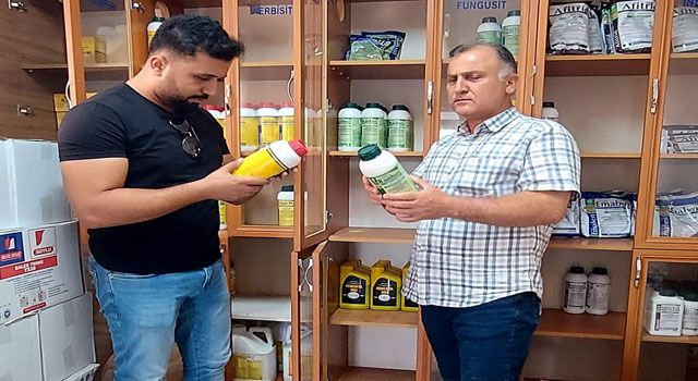 Osmaniye'de Bitki Koruma Ürünleri Bayileri Denetlendi