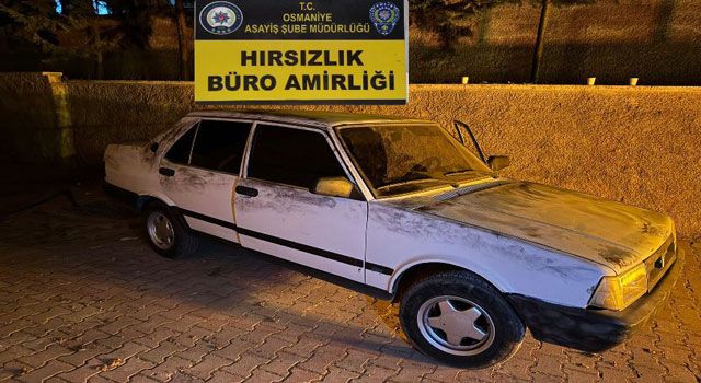 Osmaniye'de Hırsızlık Operasyonu: 2 Şüpheli Yakalandı