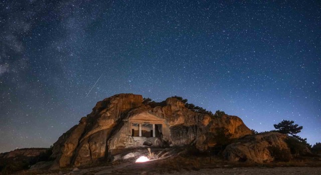 Perseid meteor yağmuru Eskişehirde de fotoğraflandı