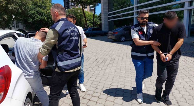 Samsunda 2 kişiyi silahla yaralayan şahıslar tutuklandı