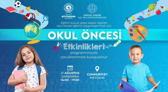 Samsunda ‘Eğitim küçük yaşta başlar etkinliği