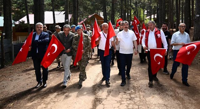 Şehit Yakınları ve Gaziler Doğa Etkinliğinde Buluştu