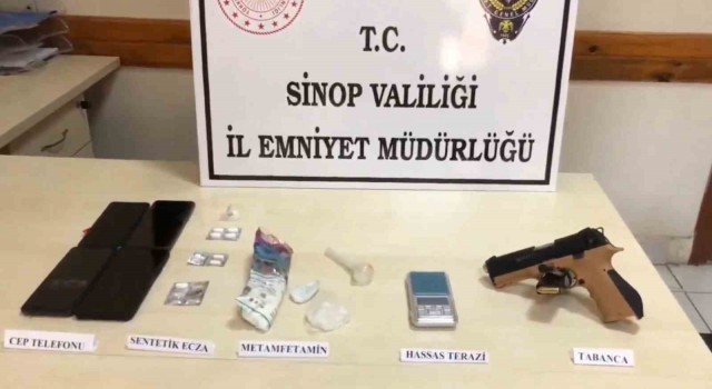 Sinopta uyuşturucu operasyonu: 3 kişi tutuklandı