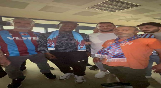 Trabzonsporun yeni transferi Muhammed Cham Trabzonda
