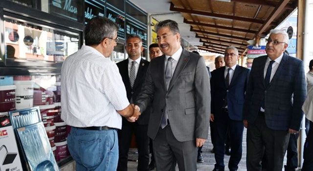 Vali Yılmaz, Esnaf ve Vatandaşlarla Bir Araya Geldi