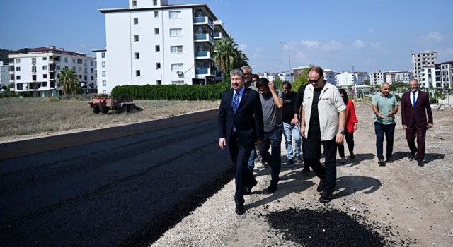 Vali Yılmaz, Yol Çalışmalarını Yerinde İnceledi