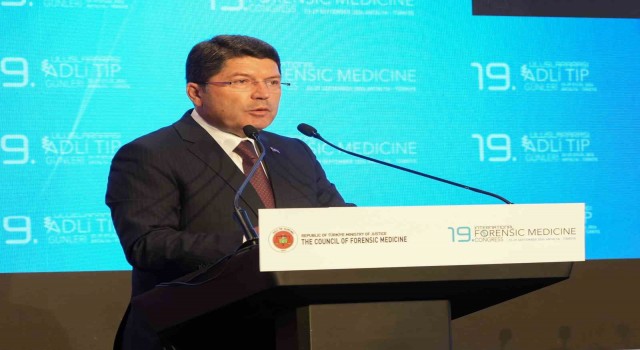 Adalet Bakanı Yılmaz Tunç: Adli tıp hizmetlerinde yapay zekânın daha etkin kullanılmasını sağlayacağız