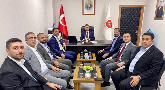 AK Parti Osmaniye İl Başkanı Binboğa'dan İl Müftüsü Çakmak'a Ziyaret