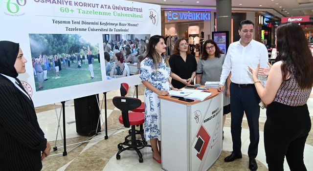 AVM’de Tazelenme Üniversitesi Standı Açıldı