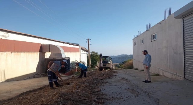 Babadağda alt ve üst yapı çalışmaları birlikte yürütülüyor