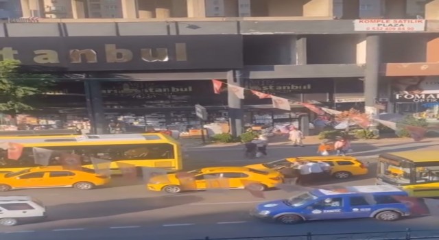 Bursada yol verme tartışması kamerada