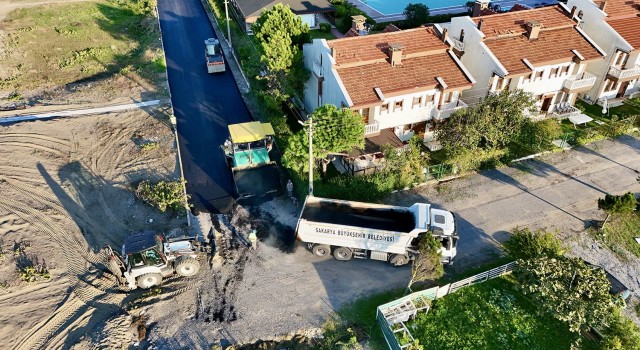 Büyükşehirin asfalt mesaisi kuzeyde başladı: Kocaalinin iki caddesi yenileniyor