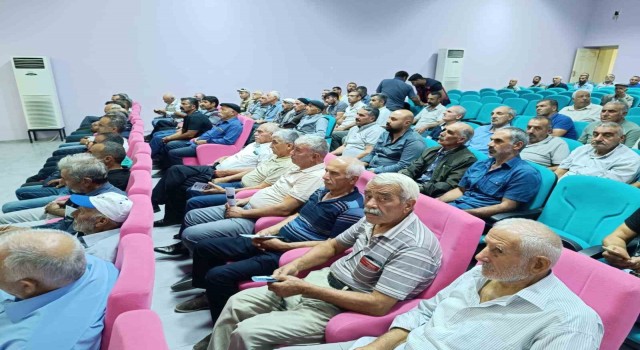 Çemişgezekte çiftçiler bilgilendirildi