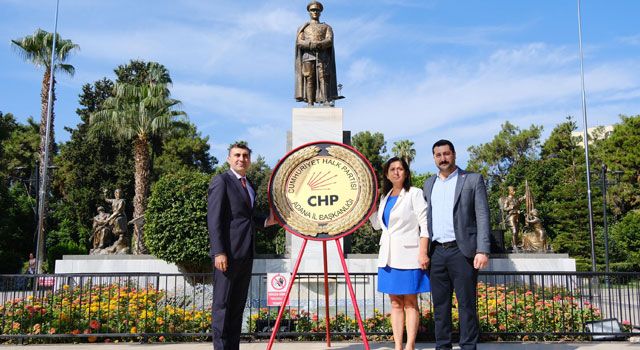 CHP Adana İl Başkanlığı'ndan 101. Kuruluş Yıl Dönümü Kutlaması