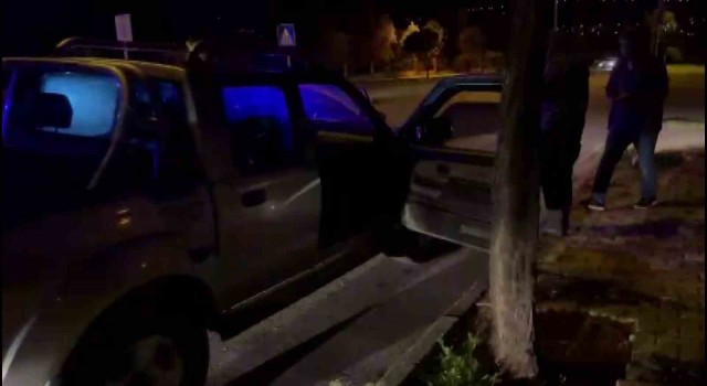 Dur ihtarına uymadı, polisten kaçamadı