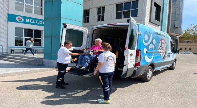 Engelli vatandaşın yüzme hayali için tüm engeller kaldırıldı