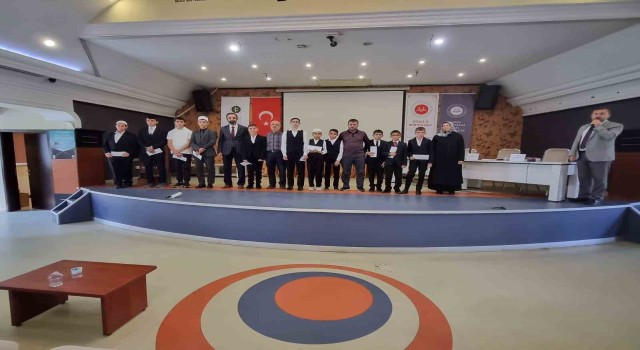 Hafız öğrenciler Düzcede yarıştı