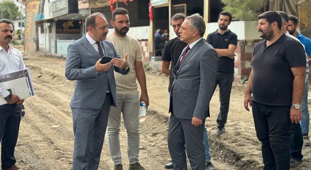 İstasyon Caddesinde Yenileme Çalışmaları Başladı
