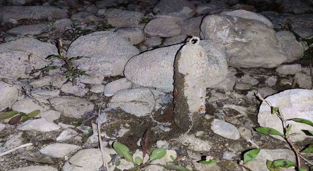 İznik Gölünde bulunan top mermisi imha edildi