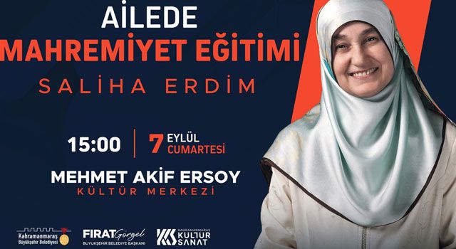Kahramanmaraş’ta Ailede Mahremiyet Eğitimi Konferansı Düzenleniyor