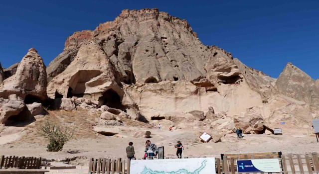 Kapadokyanın giriş kapısı Selime Katedrali ziyaretçilerini ağırlıyor