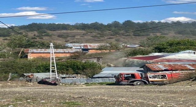 Kastamonuda korkutan ev yangını