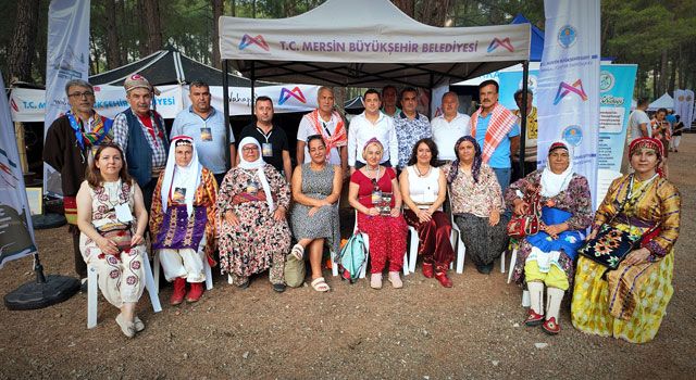 Mersin Büyükşehir Belediyesi’nin Yörük Türkmen Festivali’ndeki Standına Yoğun İlgi