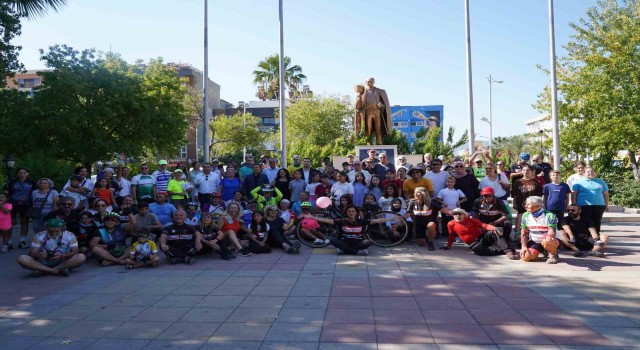 Ortacadaki 5. Askıda Bisiklet Şenliğinde 30 çocuğa bisiklet hediye edildi
