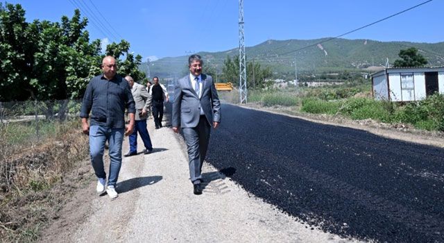 Osmaniye Köy Yollarında Asfaltlama Çalışmaları Devam Ediyor