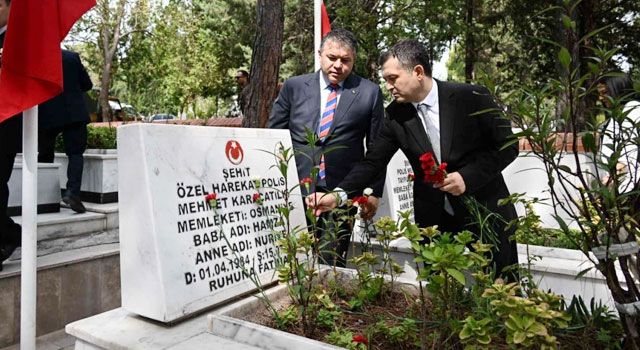 Osmaniye Şehitliğinde 19 Eylül Gaziler Günü Anması