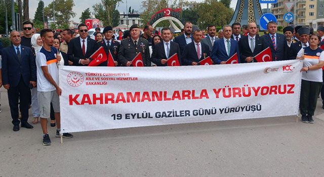 Osmaniye'de Gaziler Günü, Törenle Kutlandı.