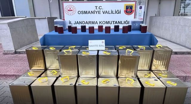 Osmaniye'de Sahte Bal Operasyonu