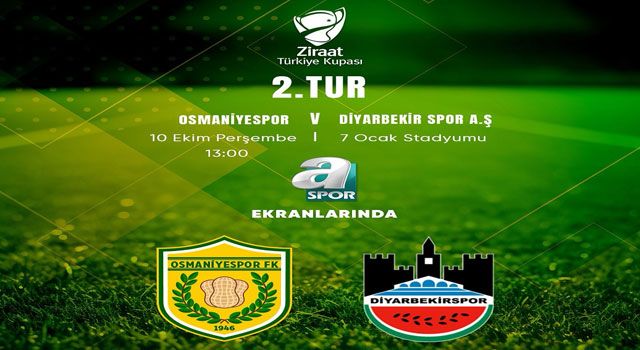 Osmaniyespor FK’nın Türkiye Kupası Macerası Başlıyor