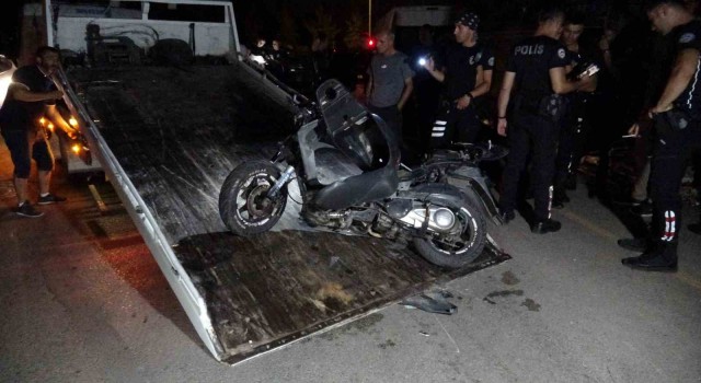 Polisin dur ihtarına uymayan motosikletli kaza geçirdi: 1i ağır 2 yaralı