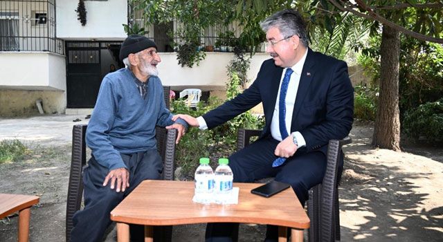 Şiddete Uğrayan Yaşlı Vatandaşa Vali Ziyareti