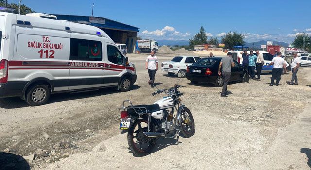 Trafik Kazasında İki Kişi Yaralandı